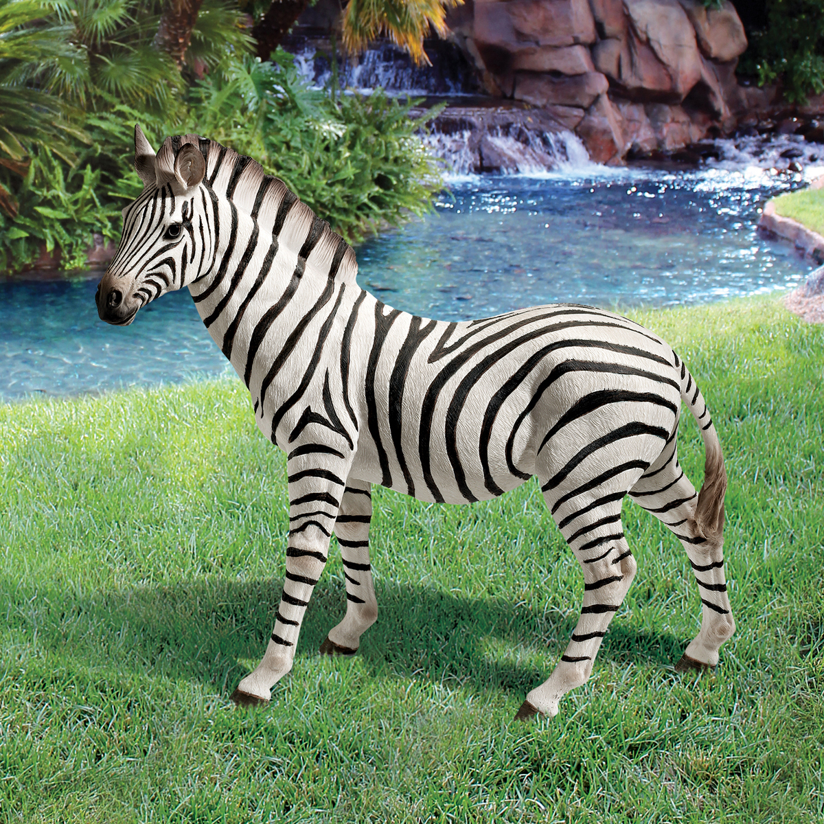 Image Thumbnail for Zora The Zebra Statue